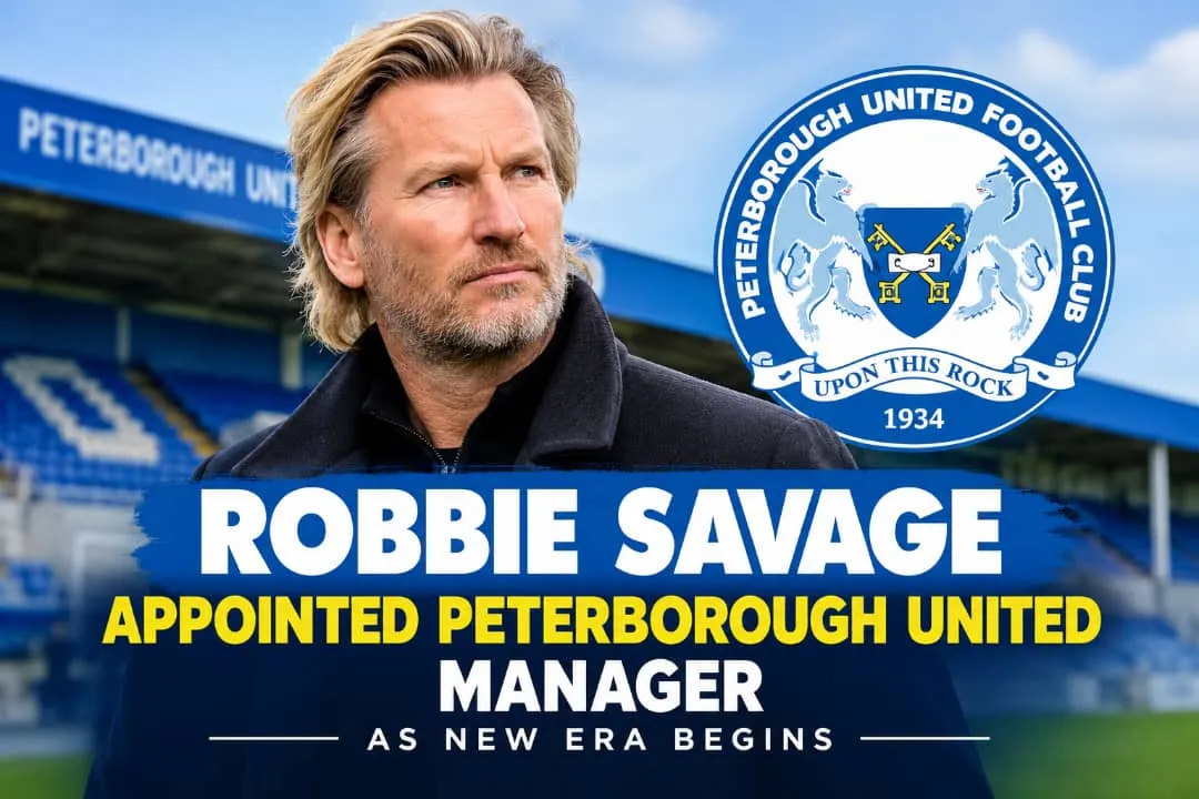 Robbie Savage Appointed Peterborough United Manager as New Era Begins